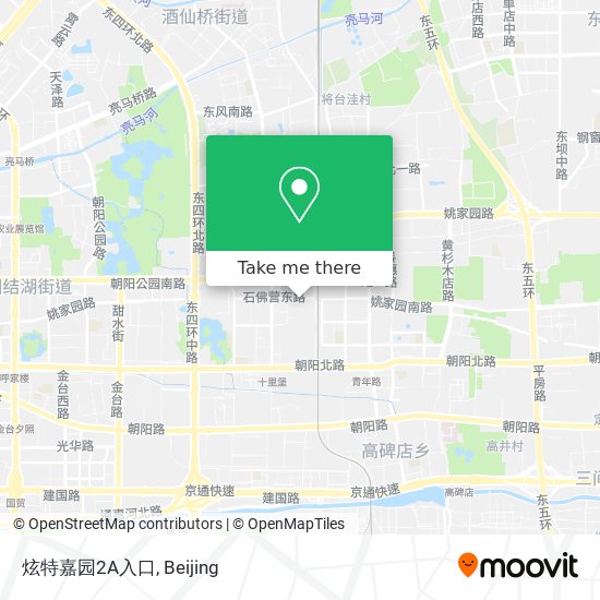 炫特嘉园2A入口 map