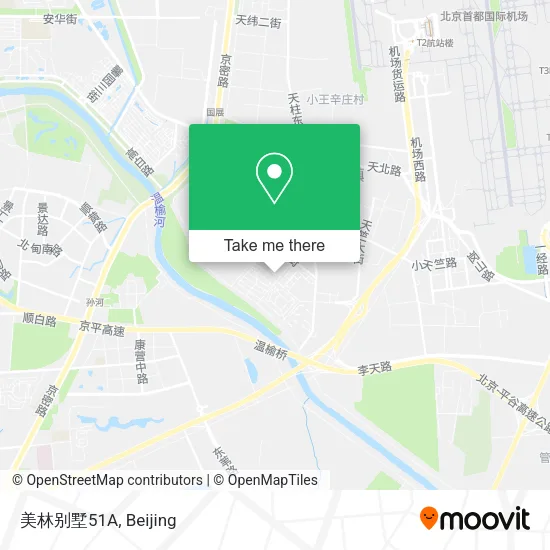 美林别墅51A map