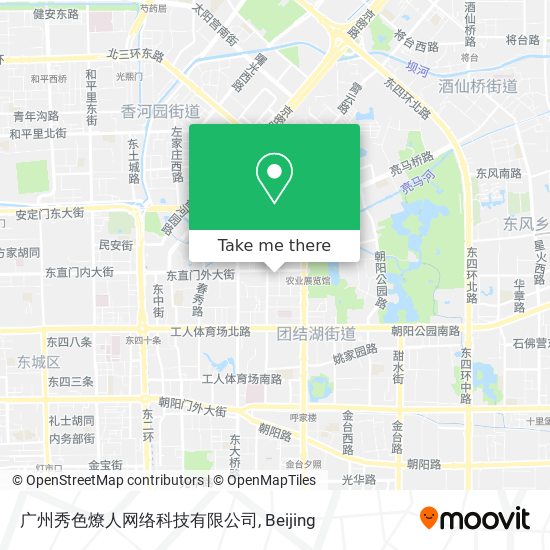 广州秀色燎人网络科技有限公司 map