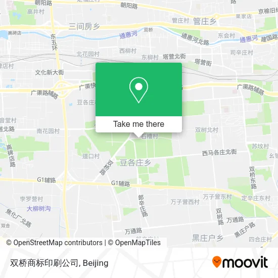 双桥商标印刷公司 map