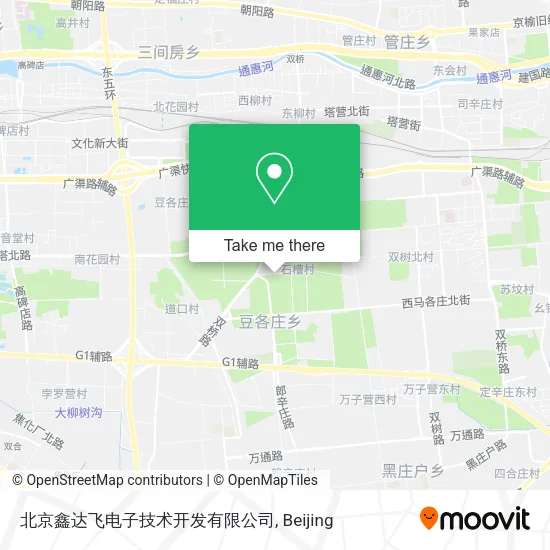 北京鑫达飞电子技术开发有限公司 map