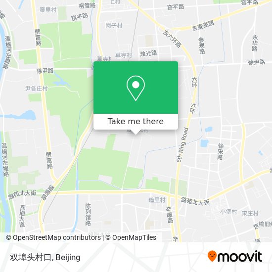 双埠头村口 map