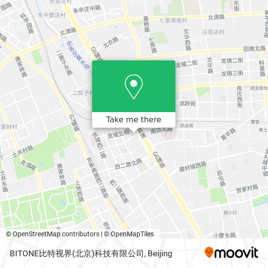 BITONE比特视界(北京)科技有限公司 map