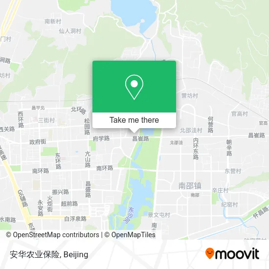 安华农业保险 map