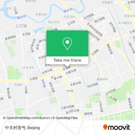中关村壹号 map