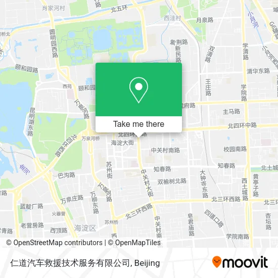 仁道汽车救援技术服务有限公司 map