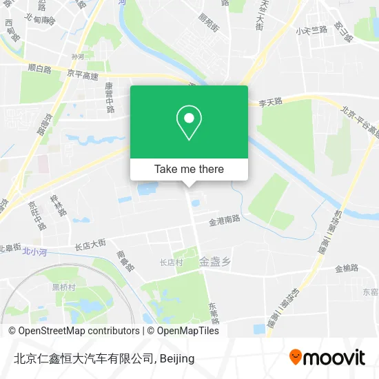 北京仁鑫恒大汽车有限公司 map