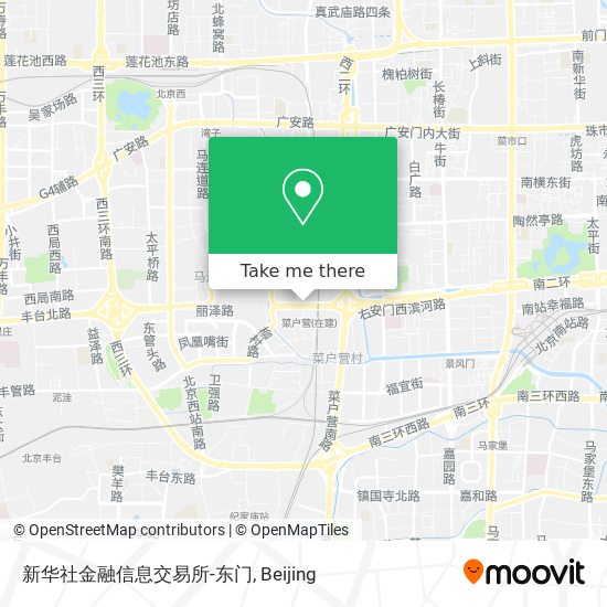 新华社金融信息交易所-东门 map