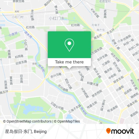 星岛假日-东门 map