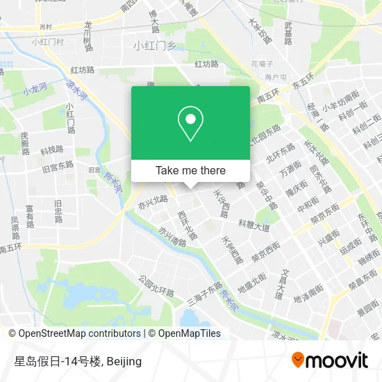 星岛假日-14号楼 map