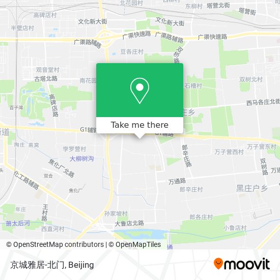 京城雅居-北门 map