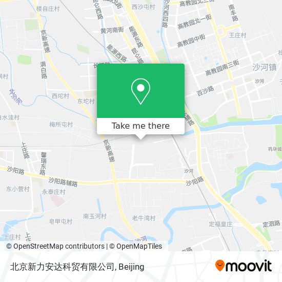 北京新力安达科贸有限公司 map