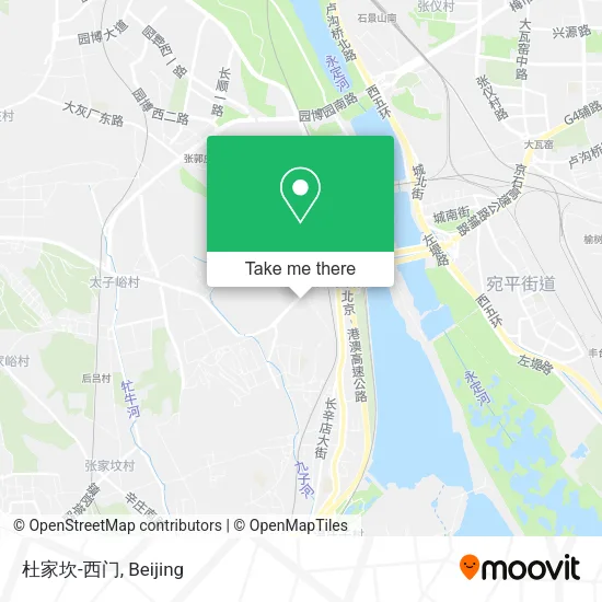 杜家坎-西门 map