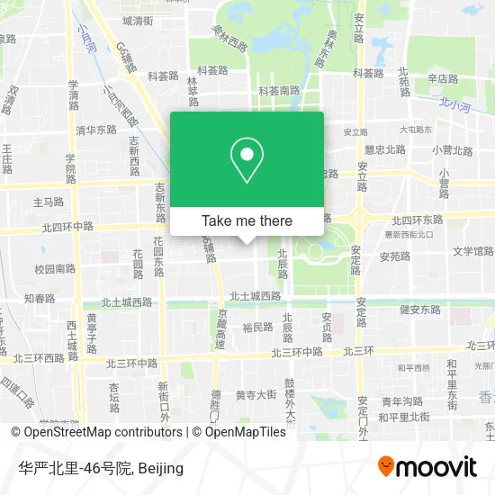 华严北里-46号院 map