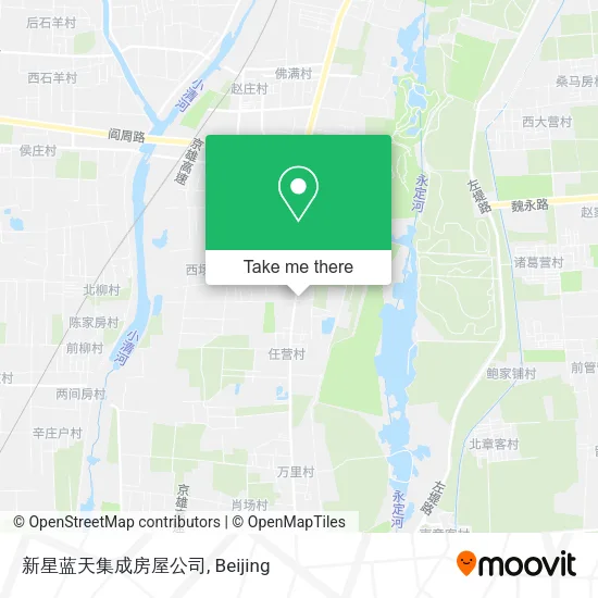 新星蓝天集成房屋公司 map