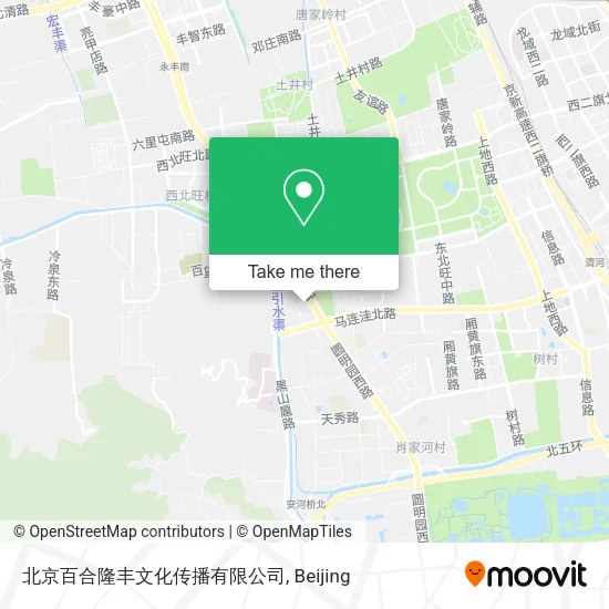 北京百合隆丰文化传播有限公司 map