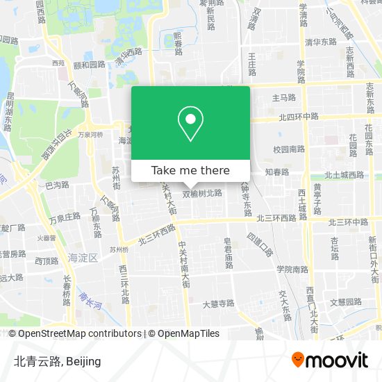 北青云路 map