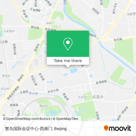 蟹岛国际会议中心-西南门 map