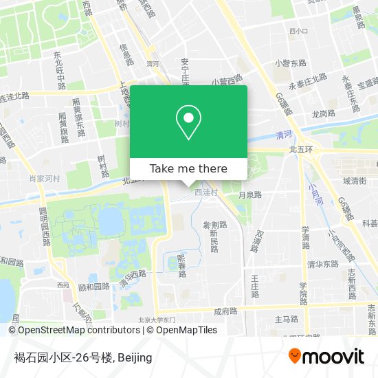 褐石园小区-26号楼 map