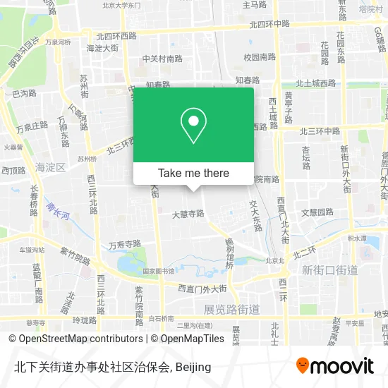 北下关街道办事处社区治保会 map