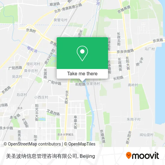 美圣波纳信息管理咨询有限公司 map