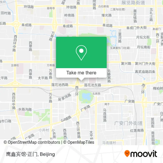 鹰鑫宾馆-正门 map