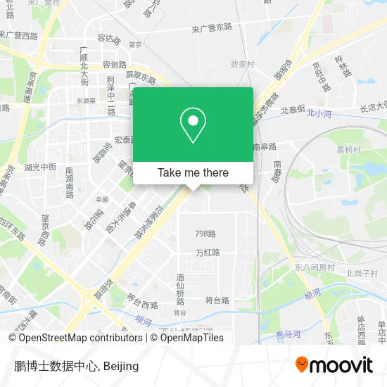 鹏博士数据中心 map