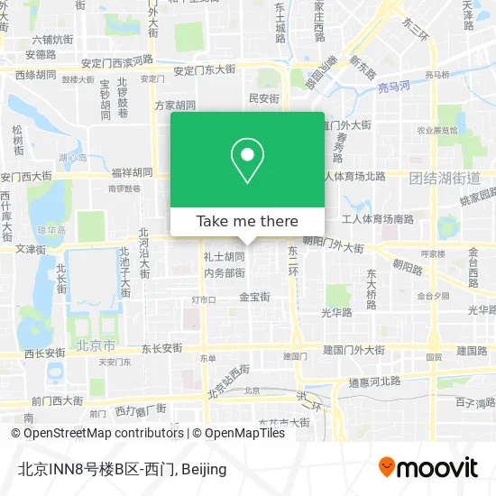 北京INN8号楼B区-西门 map