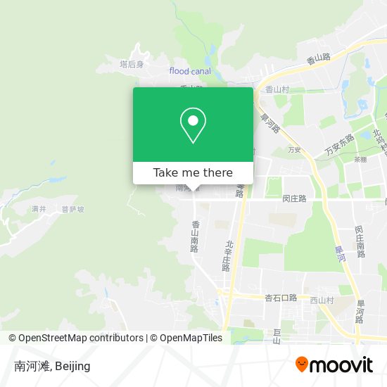 南河滩 map