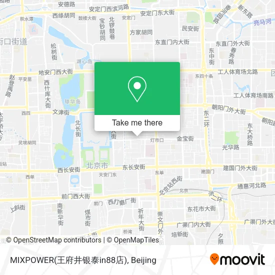 MIXPOWER(王府井银泰in88店) map