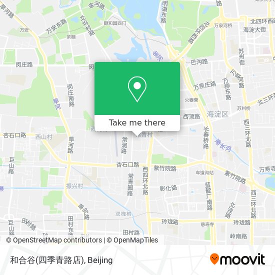 和合谷(四季青路店) map