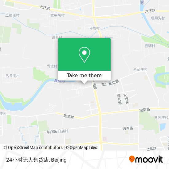 24小时无人售货店 map