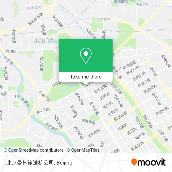 北京曼肯输送机公司 map