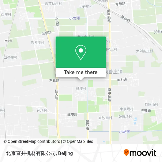 北京直井机材有限公司 map