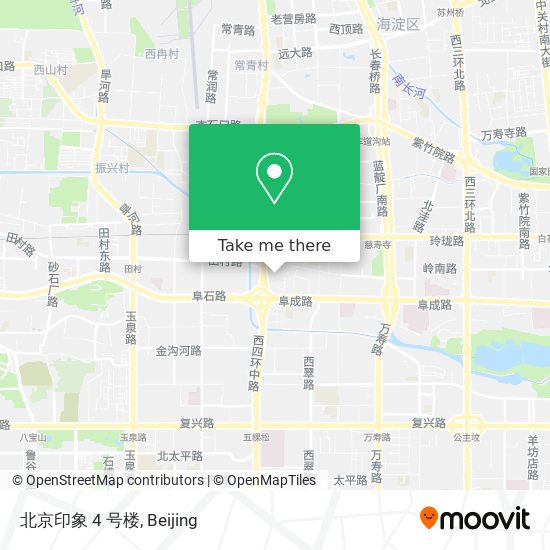 北京印象 4 号楼 map