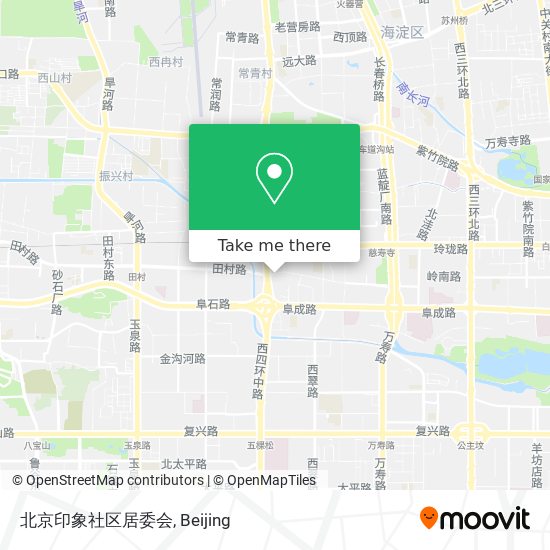 北京印象社区居委会 map