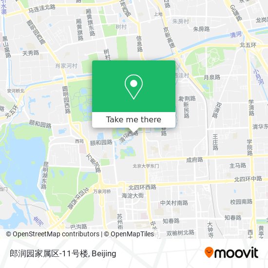 郎润园家属区-11号楼 map
