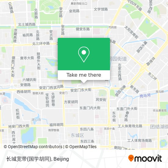 长城宽带(国学胡同) map
