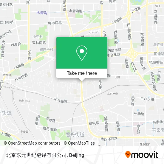 北京东元世纪翻译有限公司 map