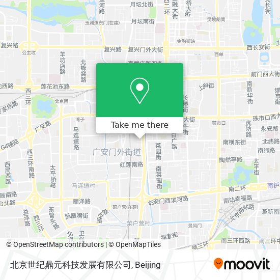 北京世纪鼎元科技发展有限公司 map