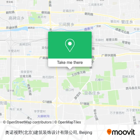 奥诺视野(北京)建筑装饰设计有限公司 map