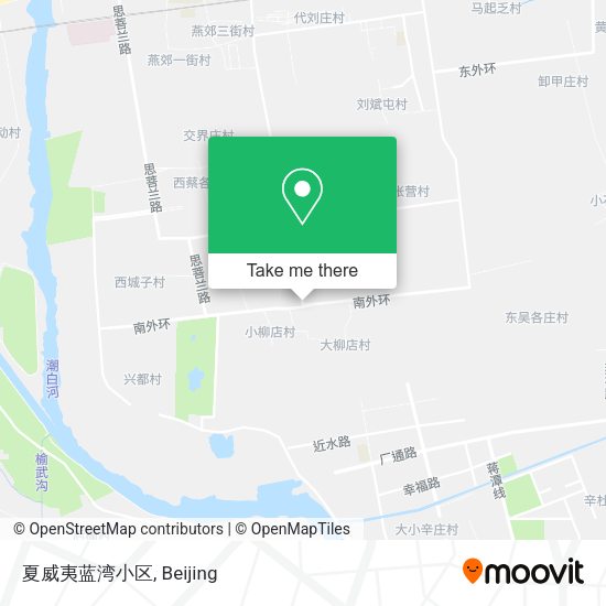 夏威夷蓝湾小区 map