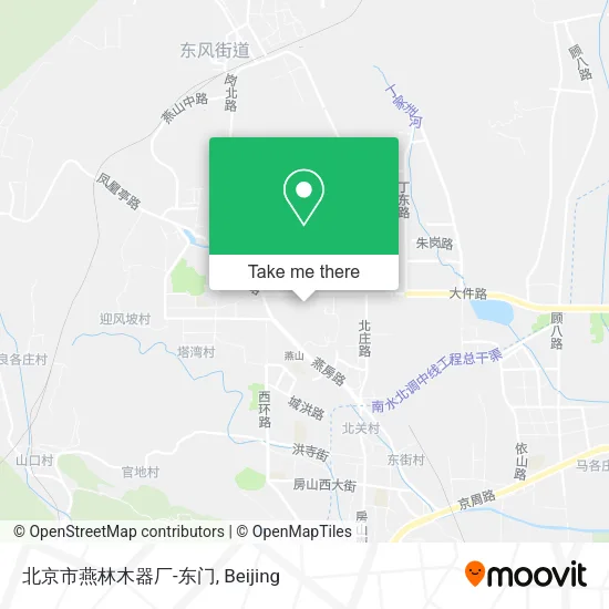北京市燕林木器厂-东门 map