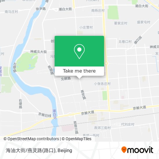 海油大街/燕灵路(路口) map