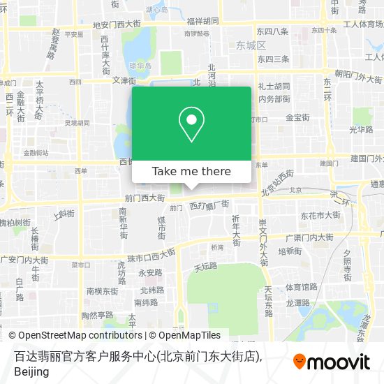 百达翡丽官方客户服务中心(北京前门东大街店) map