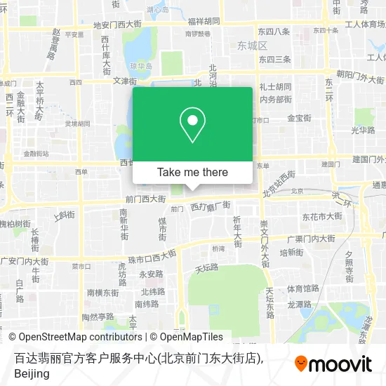 百达翡丽官方客户服务中心(北京前门东大街店) map