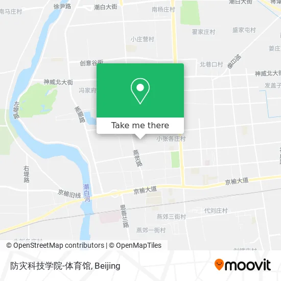 防灾科技学院-体育馆 map