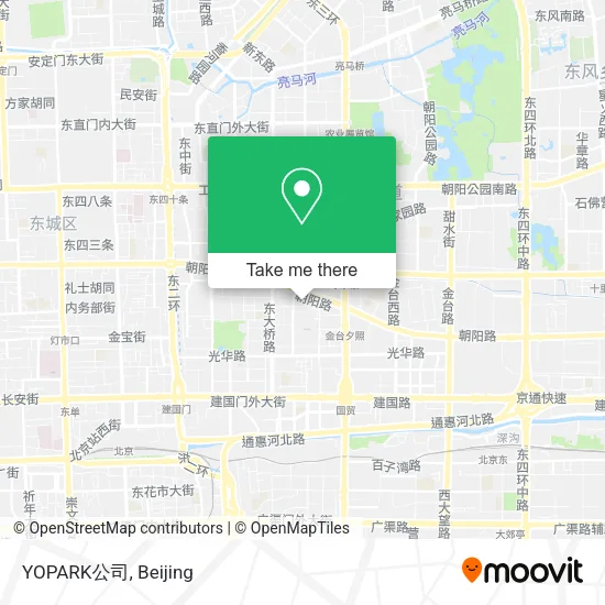 YOPARK公司 map
