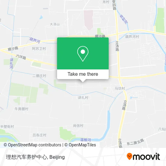 理想汽车养护中心 map