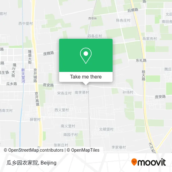 瓜乡园农家院 map